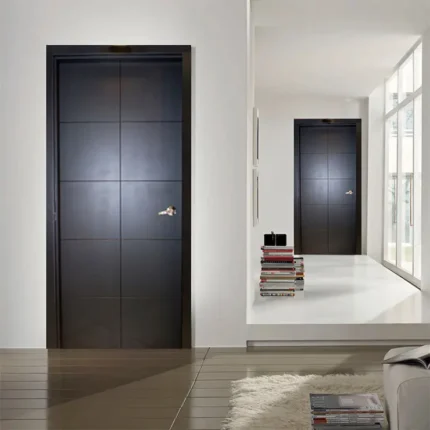 Puerta de Madera para Interiores Modelo
  Moscú - Serie Rayas